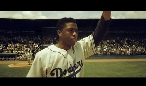 Warner Bros. And Legendary Pictures Releases Extended Trailer For Jackie Robinson Biopic