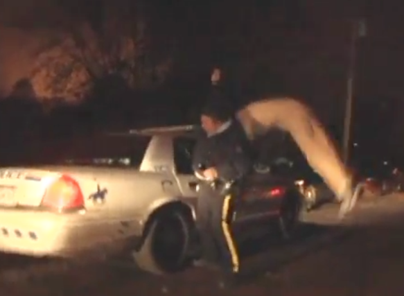 Hilarious! Watch How Man Dressed As Ghostbuster Flips On Cops Then Gets Man Handled (video inside)