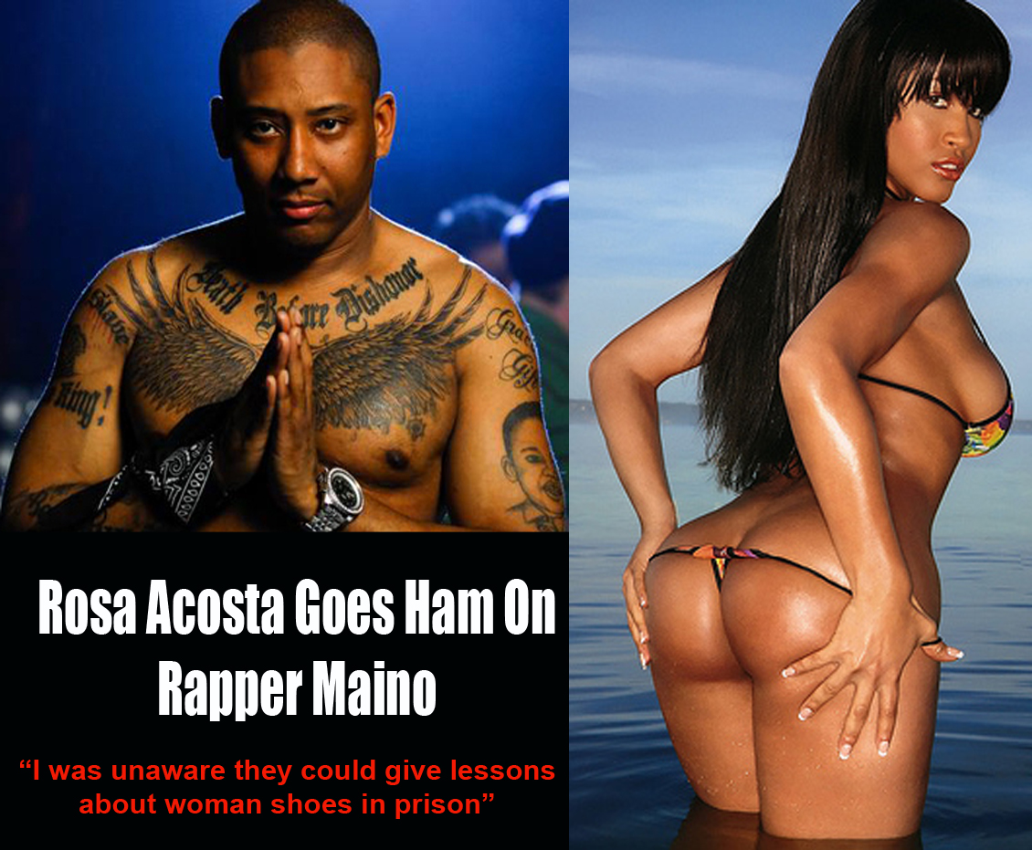 Video Vixen Rosa Acosta Goes Ham on Rapper Maino – It’s Actually Pretty Hilarious