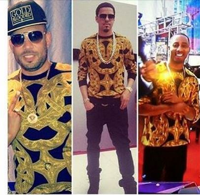 The Versace Boyz: J. Cole, DJ Drama And Brandon T. Jackson Form New Group [Picts]