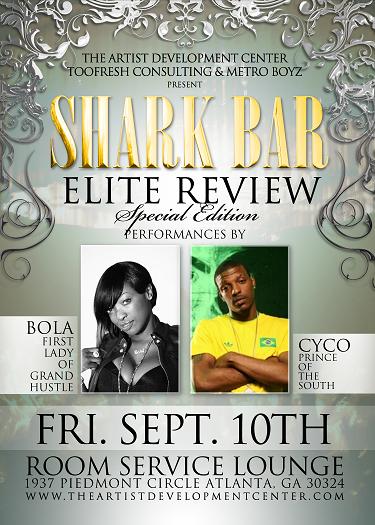 Shark Bar Friday’s in Atlanta with A Very Special Surprise Guest!