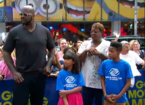 Video Alert: Shaquille O’Neal And Mother Lucille Team Up With The Boys And Girls Club