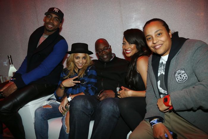 Poe, Mike Kyser, La La Anthony and Dice