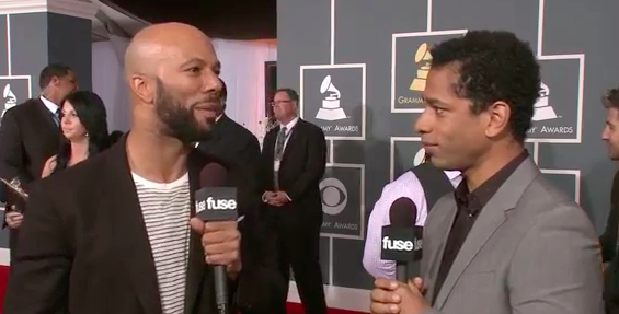 (VIDEO) Common Says Beef with Drake is Over on Grammy Red Carpet