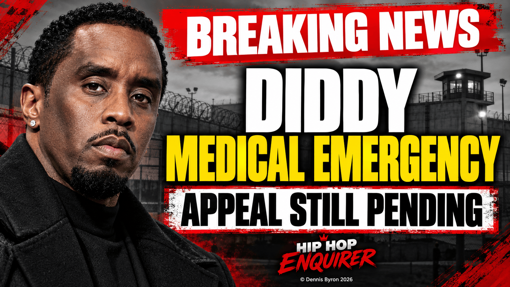 BREAKING: Sean “Diddy” Combs Taken From Fort Dix for Medical Treatment — Appeal Remains Unresolved