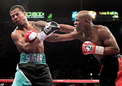 Floyd Mayweather Defeats Sugar Shane Mosley (High Definition)