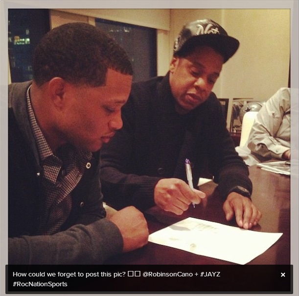 Jay-Z Announces Roc Nation Sports, Signs Robinson Cano