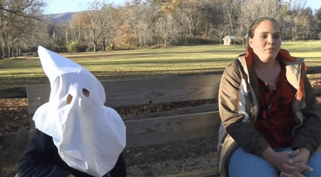 Freedom of Speech or Just Pure Ignorance? Mom Allows Kid to Dress Up as “KKK” Member for Halloween