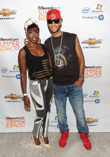 Estelle and Swizz Style at Billboard Summer Blowout!