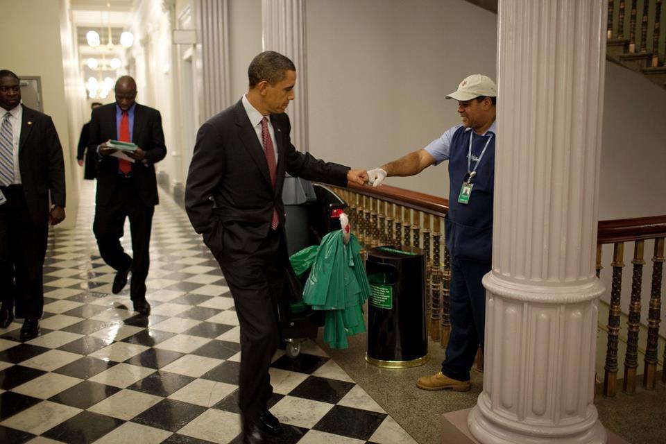Photo of the Day: President Obama Shows Why He is the Man for the Job..Too Cool