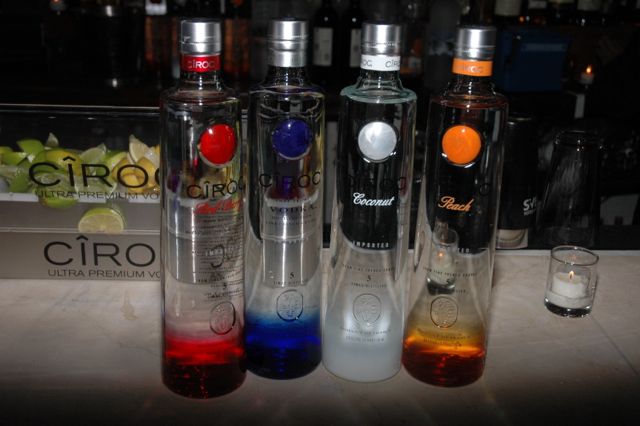 Ciroc in the building