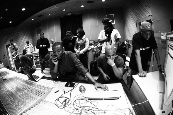 Behind the Scenes with 9th Wonder & Royal Flush at Stankonia Studios