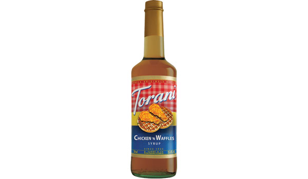 Right In Time For Christmas: Torani Release Chicken & Waffles Flavored Pancake Syrup