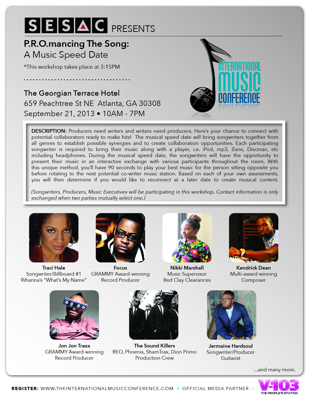 Review: Sesac’s Peniece Le Gall Hosts Music Speed Dating Workshop at IMC And It Was A Huge Success!