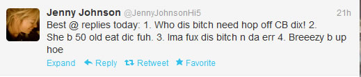 The Bad Boy of R&B @ChrisBrown Deletes His Twitter Account After “Tweefing” With A Female Comedian @JennyJohnsonH15