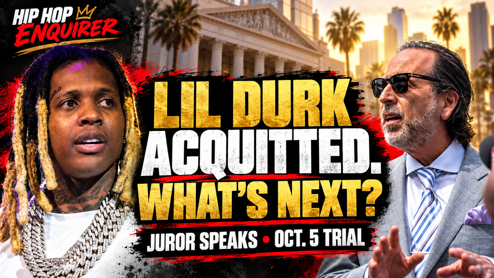 Lil Durk Faces October Trial After Murder-for-Hire Acquittal. Why Prosecutors May Present the Case Differently