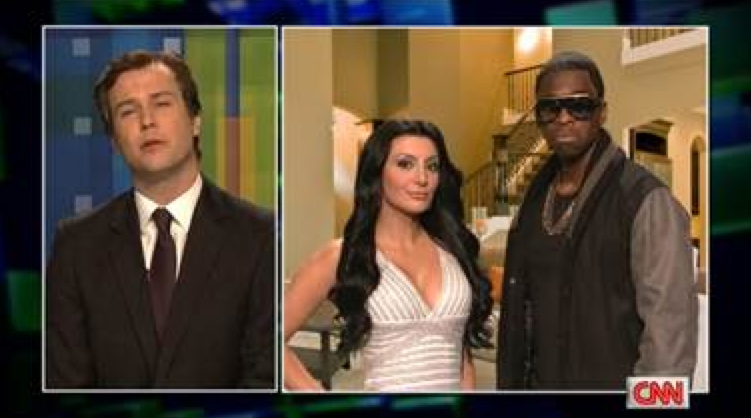 SNL takes Jabs at the Trayvon Martin Case with “Kanye West & Kim Kardashian”