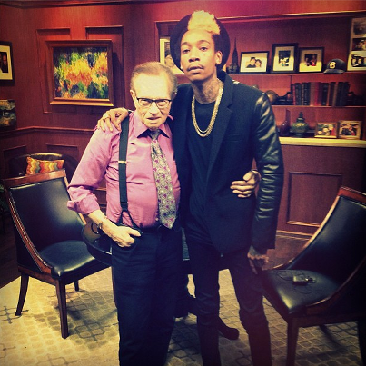 @RealWizKhalifa Speaks About His Relationship With Snoop Dog And More On Larry King Now! (Video Inside)