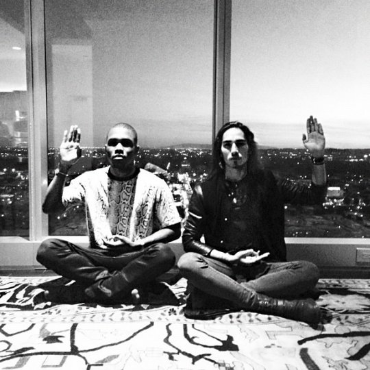 Frank Ocean Shows Off New “Buddy”, Male Model Willy Cartier